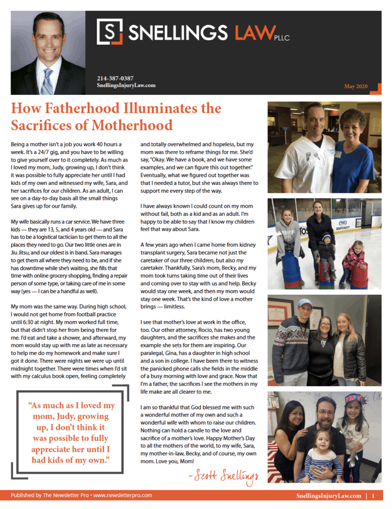 a newspaper with a man and a woman and a child