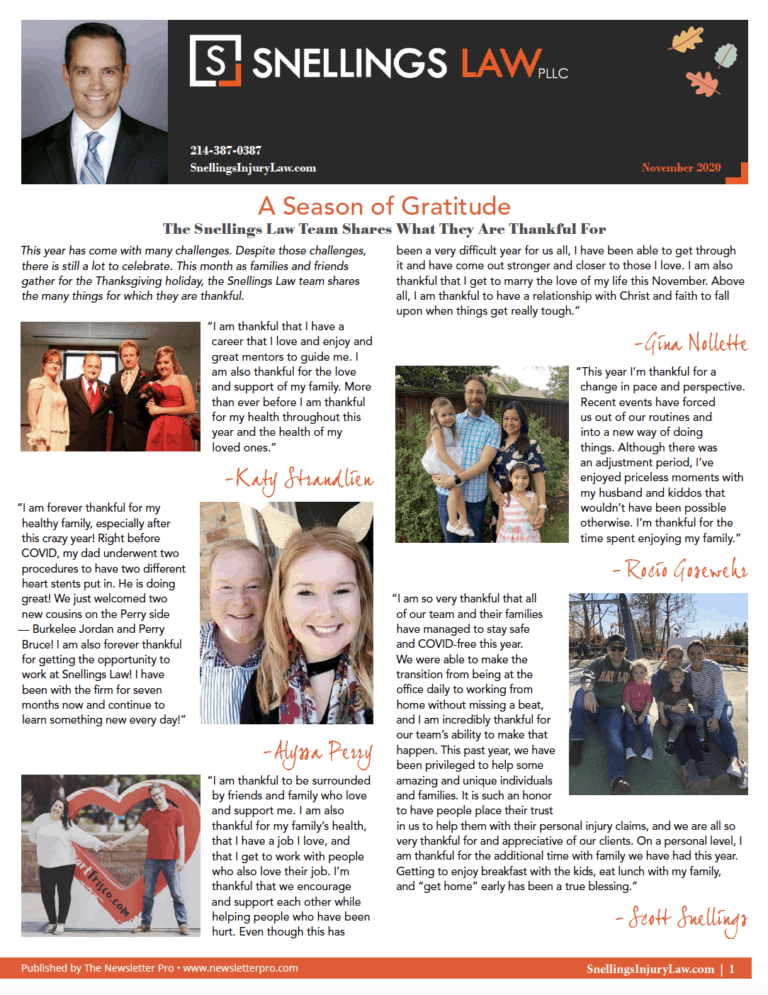 a magazine with a group of people