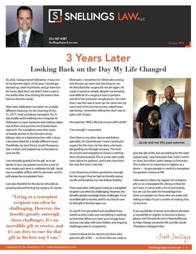 a newspaper with a couple of men