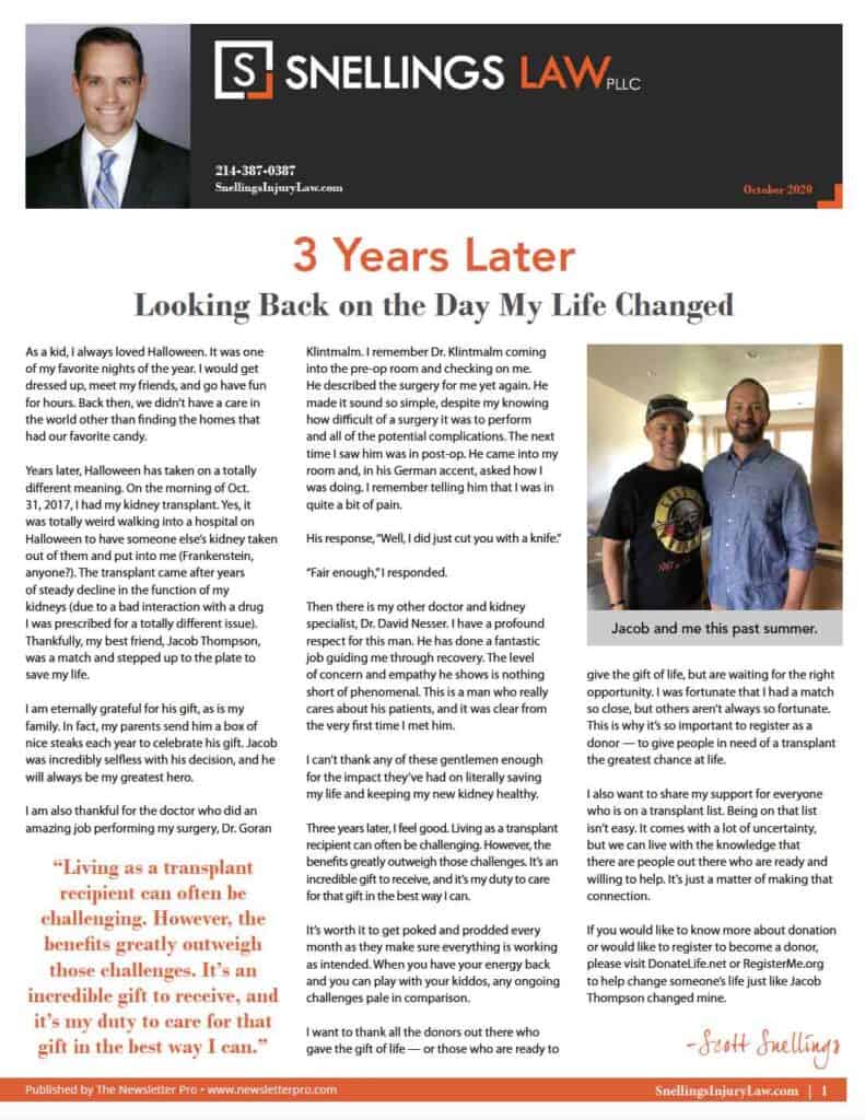 a newspaper with a couple of men