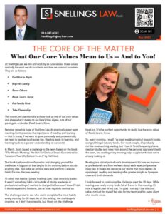 Core Values - Core of the matter