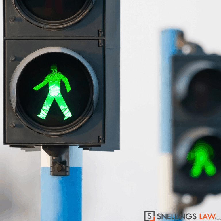a traffic light with a green light