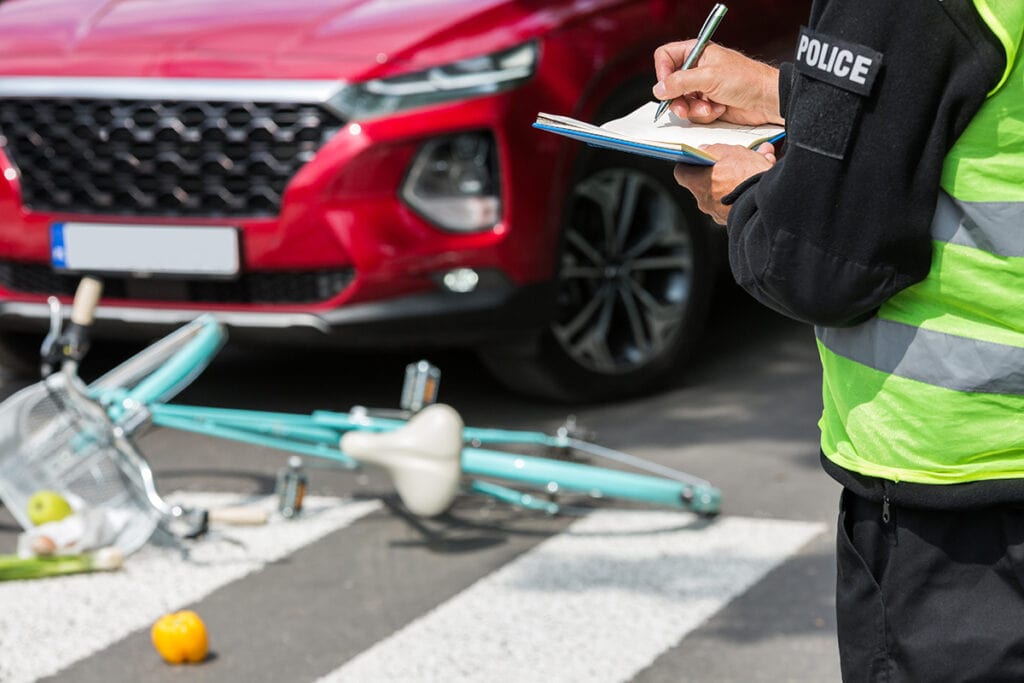 How Can a Police Report Impact a Bicycle Accident Case?