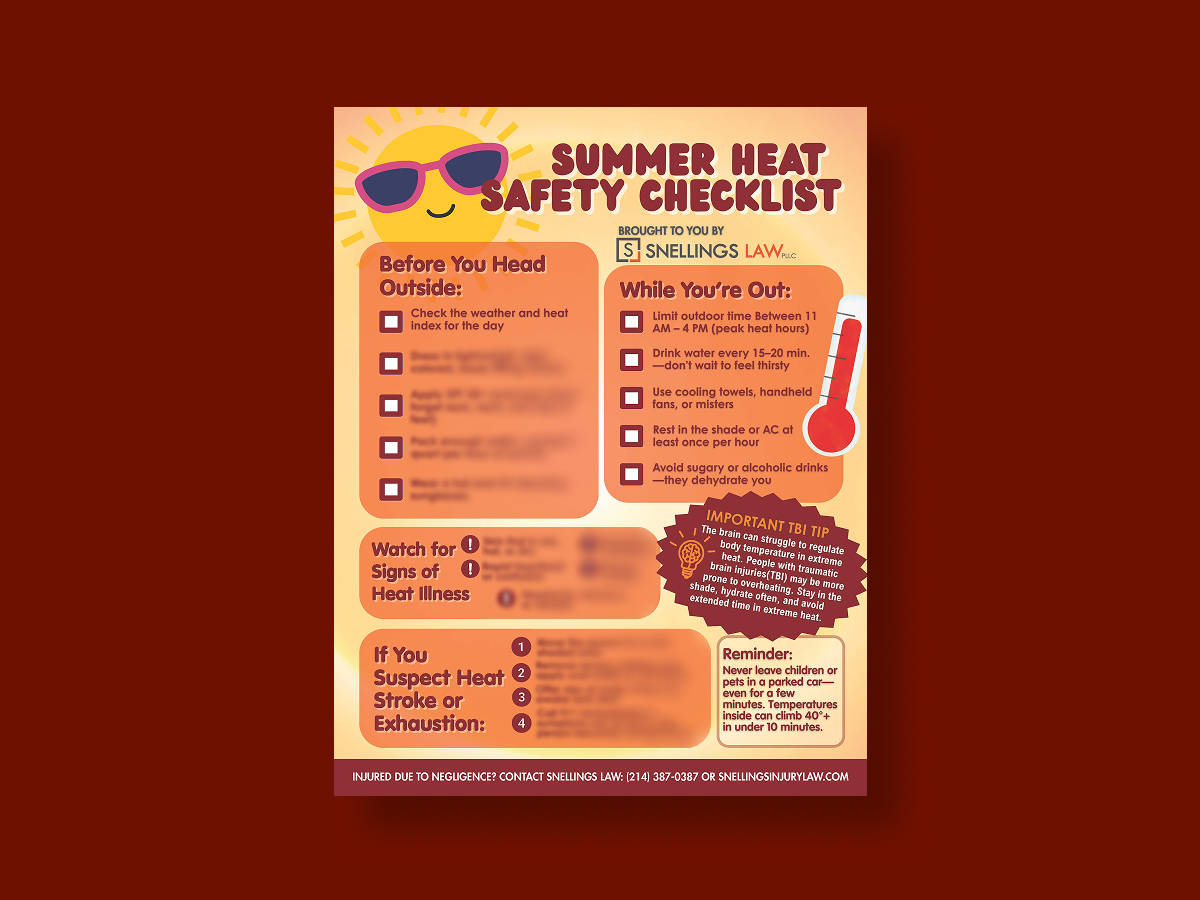 Heat Safety Checklist Cover